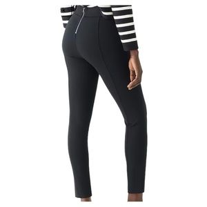 J. Crew Black Any Day Pant in Stretch Ponte